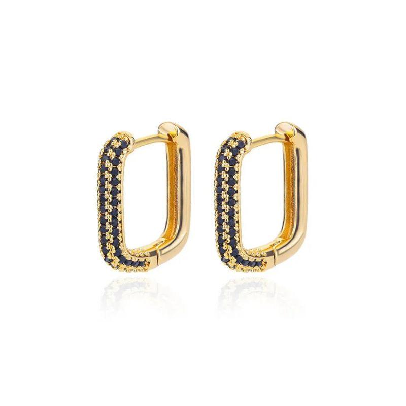 Brinco Argola com Zircônias Multicores - Sundian - Sundian