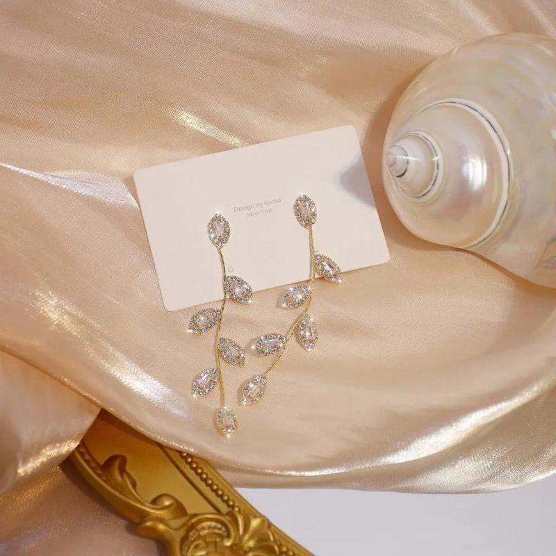 Brinco Folhas Banhado a Ouro 18k - Sundian - Sundian