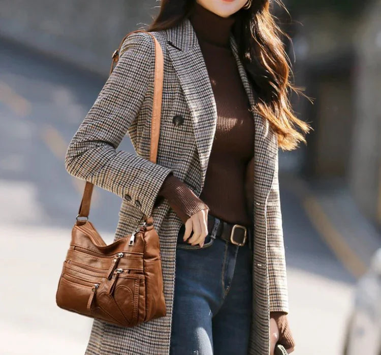 Bolsa de Couro Feminina Élan - Sundian