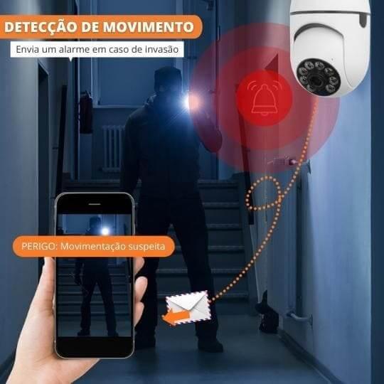 Cámara de seguridad inteligente Full HD con Wi-Fi de 360 grados