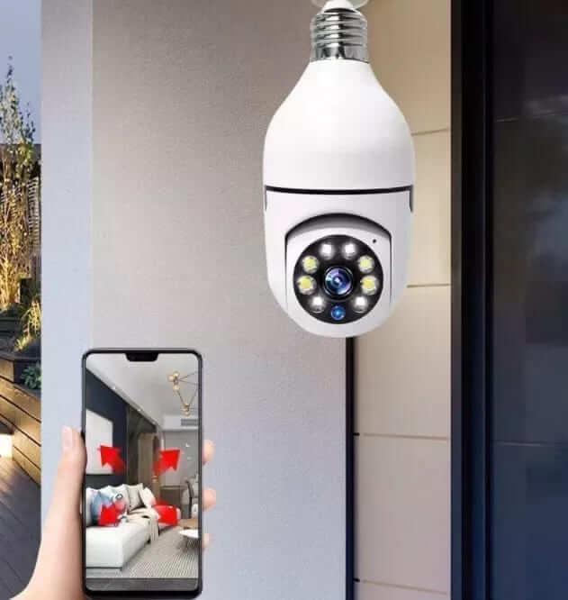 Cámara de seguridad inteligente Full HD con Wi-Fi de 360 grados