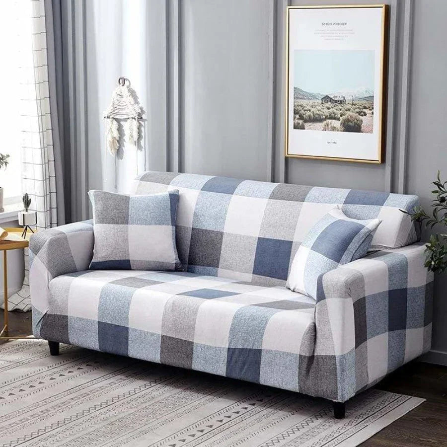 Printed Spandex Sofa Cover - 2 or 3 Seats