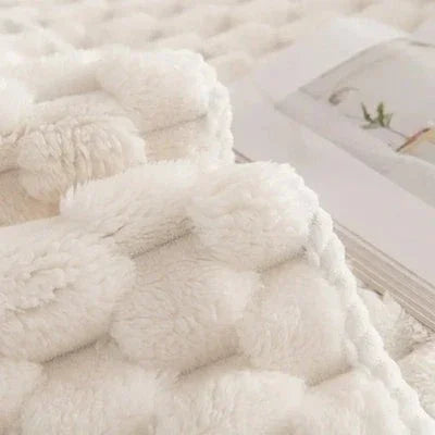 Plush and Non-Slip Winter Sofa Cover