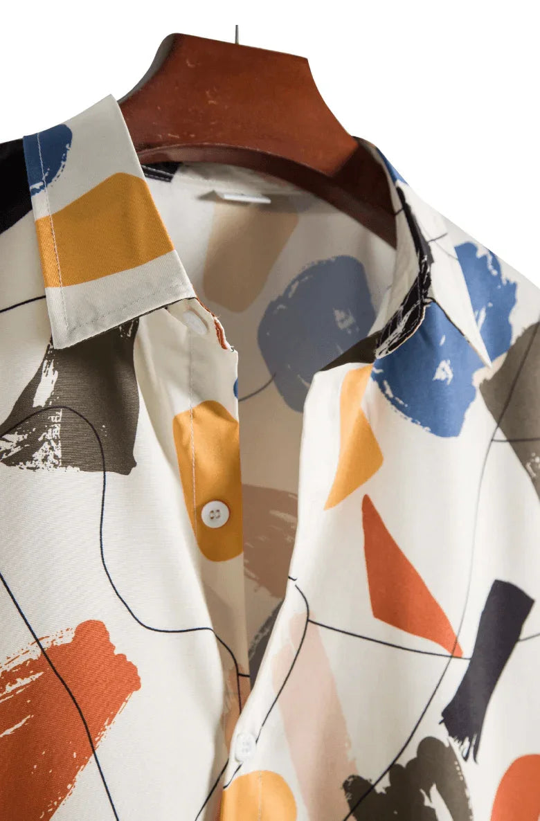 Camisa Elegante Holeday – Design moderno com toque clássico