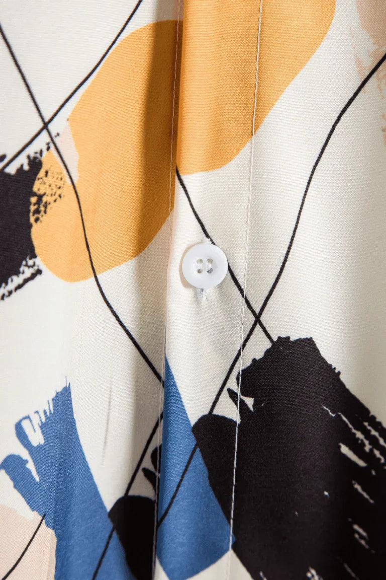 Camisa Elegante Holeday – Design moderno com toque clássico