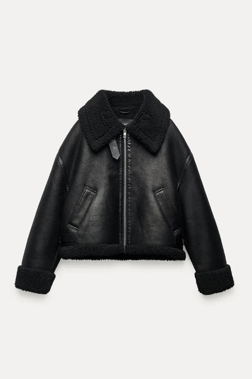Casaco Feminino Streetwear – Toque suave e visual encantador