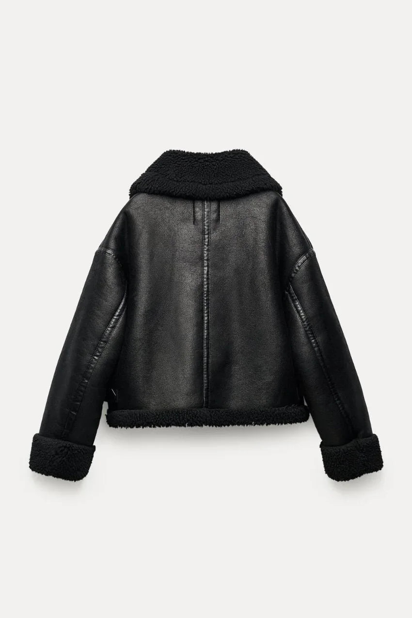 Casaco Feminino Streetwear – Toque suave e visual encantador