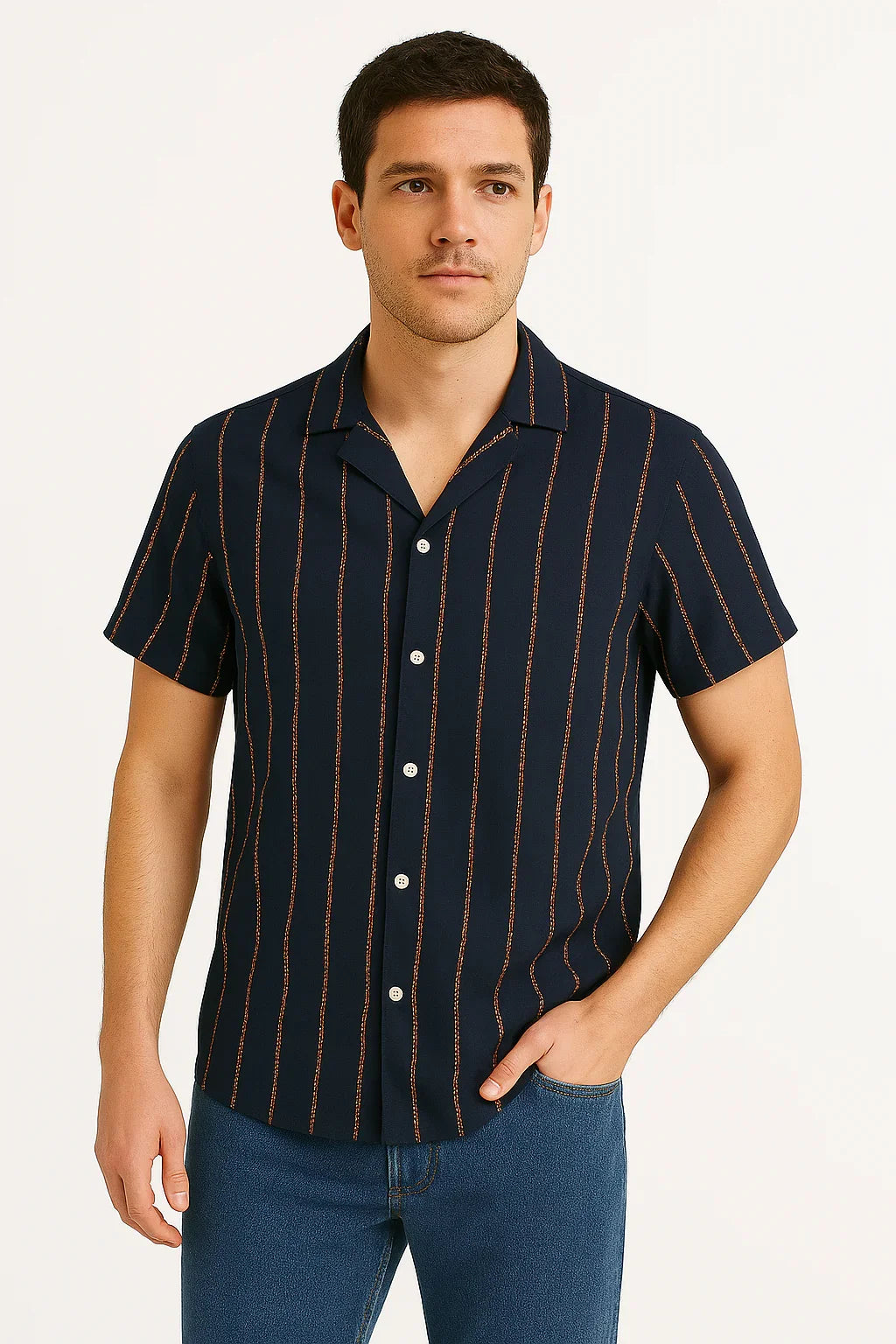 Camisa Elegante Lotus – Visual encantador para brilhar