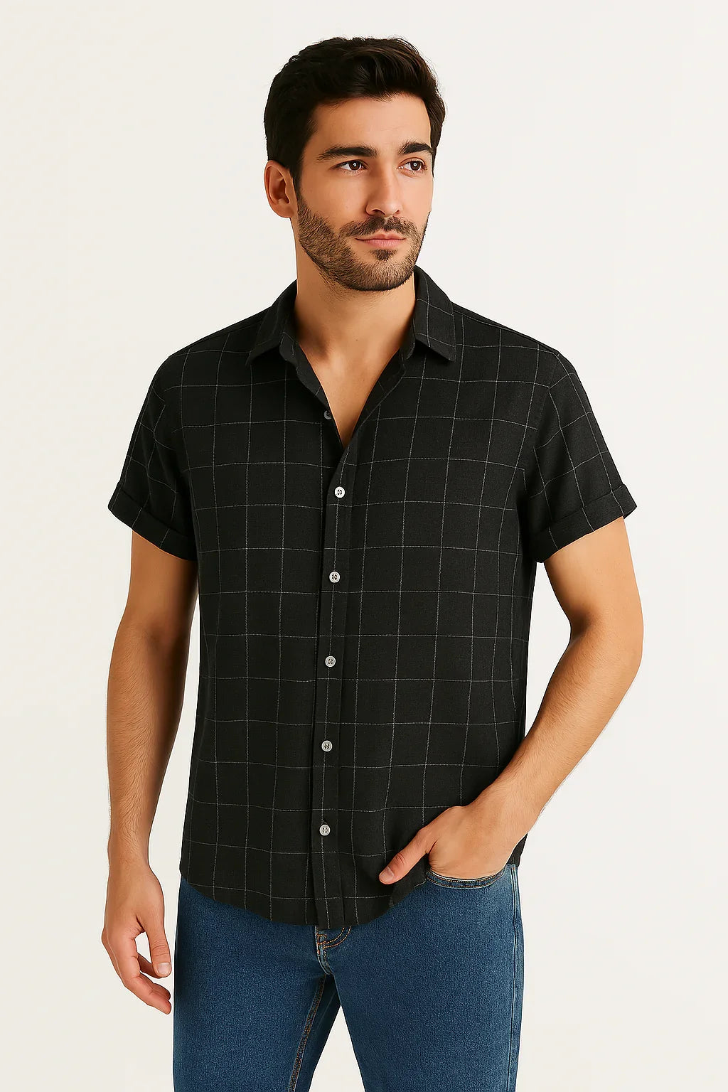 Camisa Elegante Lunar – Charme e leveza em um só look