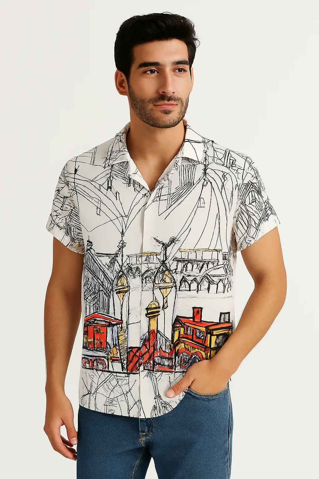 Camisa Elegante Alvin – Visual encantador para brilhar