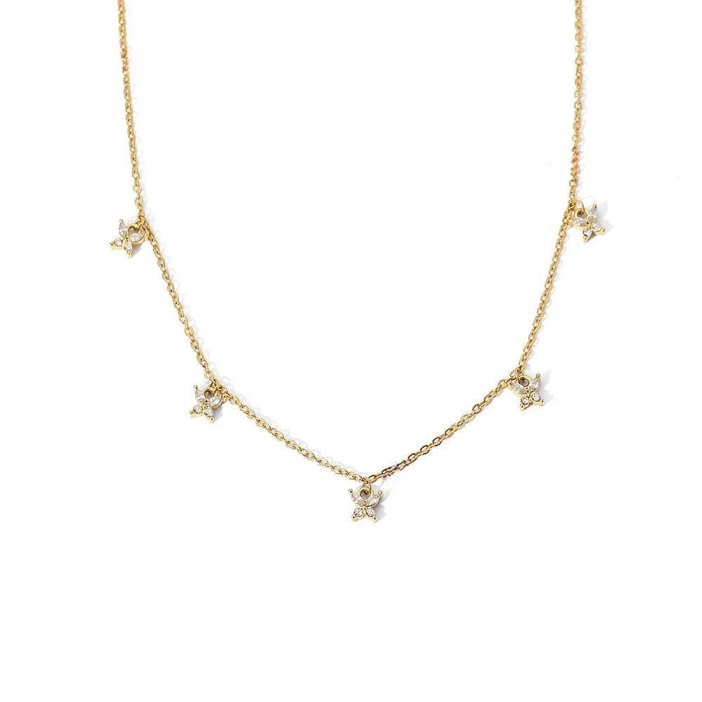 Colar Borboleta Banhado a Ouro 18K - Sundian - Sundian