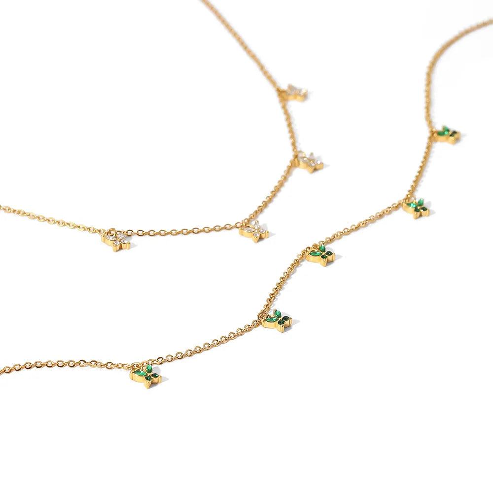 Colar Borboleta Banhado a Ouro 18K - Sundian - Sundian