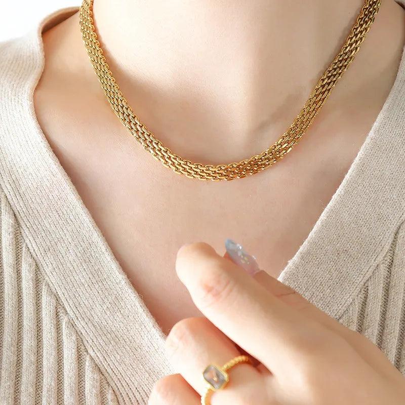 Colar Corrente Banhado a Ouro 18k - Sundian - Sundian