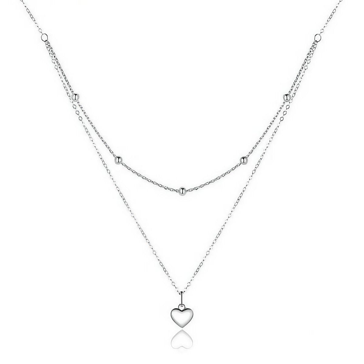 Colar Duplo Encanto de Prata - Sundian - Sundian