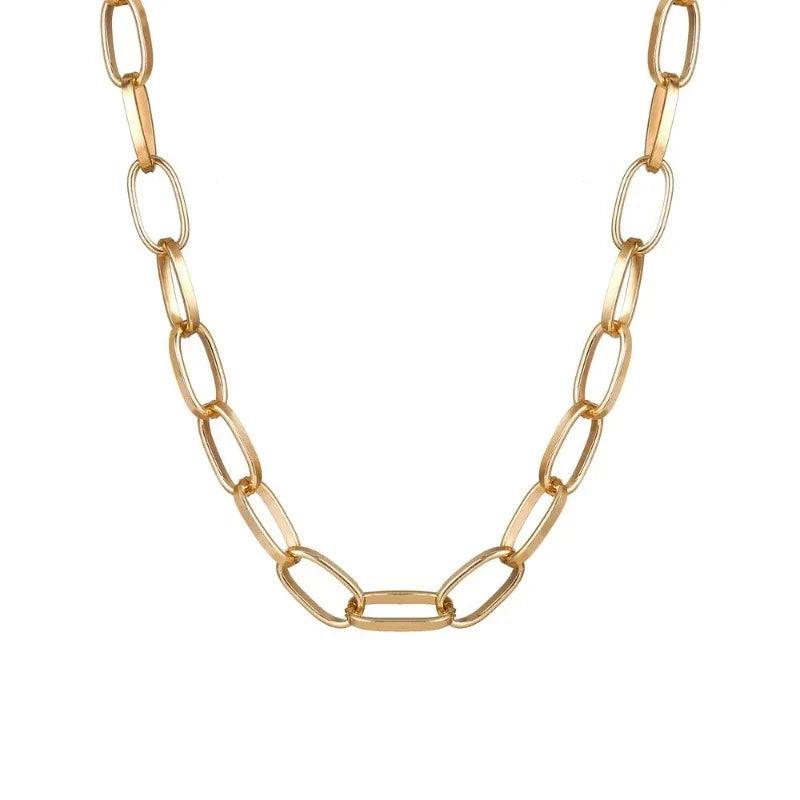 Colar Elos Banhado a Ouro 18k - Sundian - Sundian