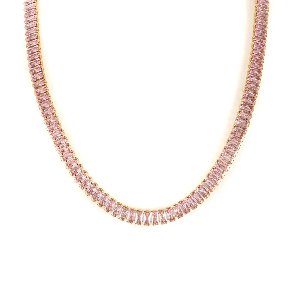 Collar Riviera en Oro de 18k: Elegancia y comodidad para el día a día.