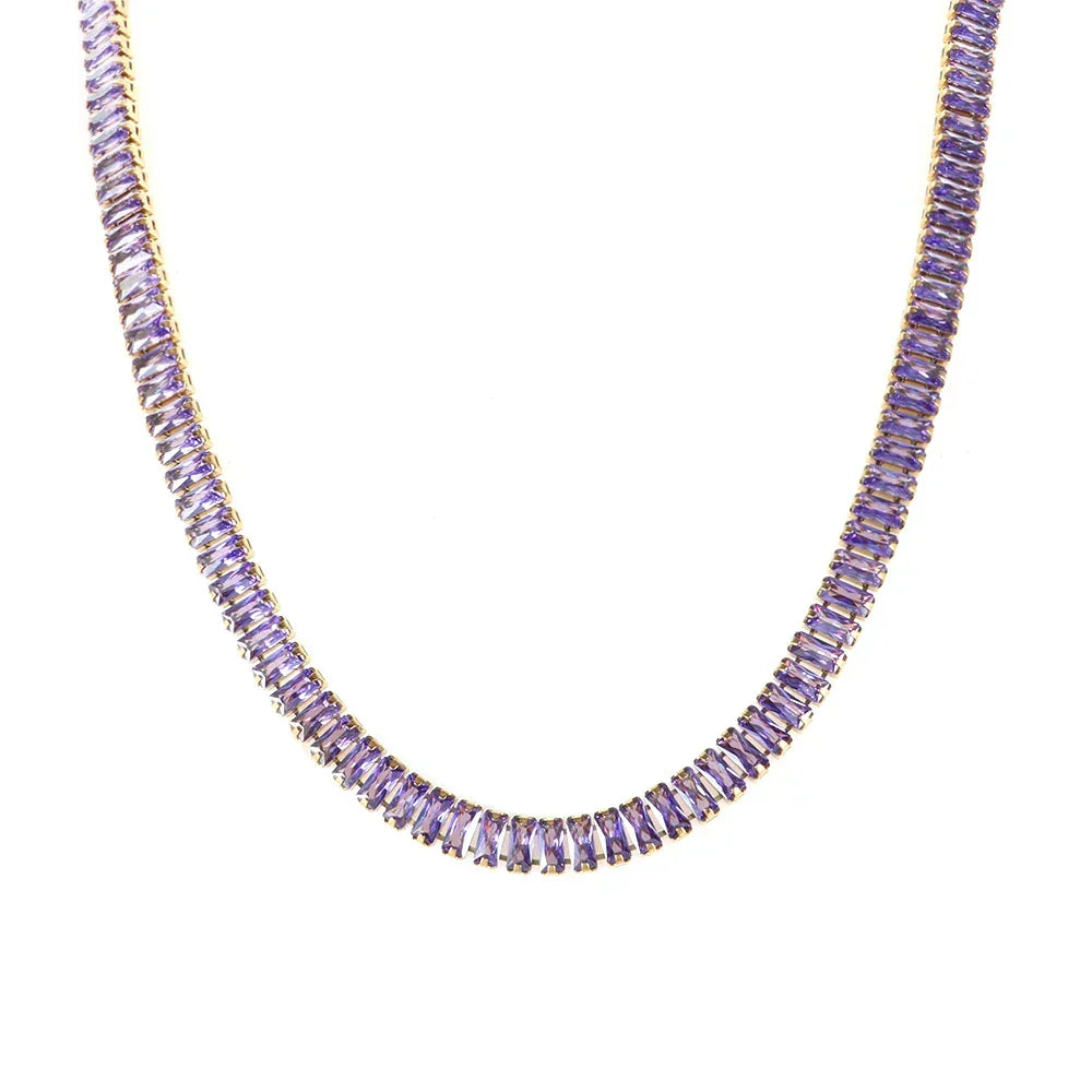 Collar Riviera en Oro de 18k: Elegancia y comodidad para el día a día.