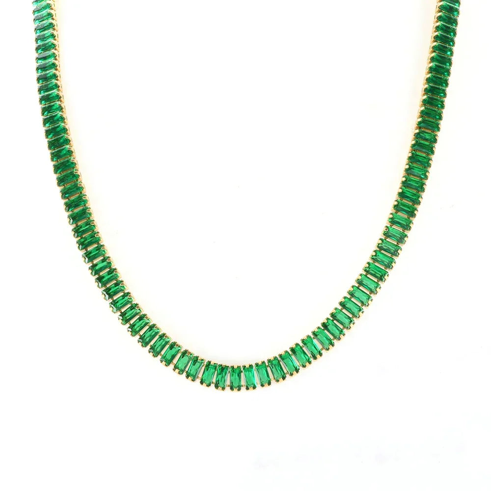 Collar Riviera en Oro de 18k: Elegancia y comodidad para el día a día.