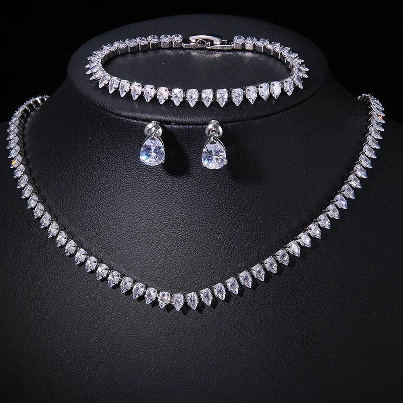 Conjunto Colar, Pulseira e Brinco Riviera - Sundian - Sundian