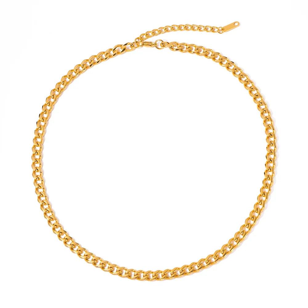 Conjunto de Colar e Pulseira de Elos - Sundian - Sundian