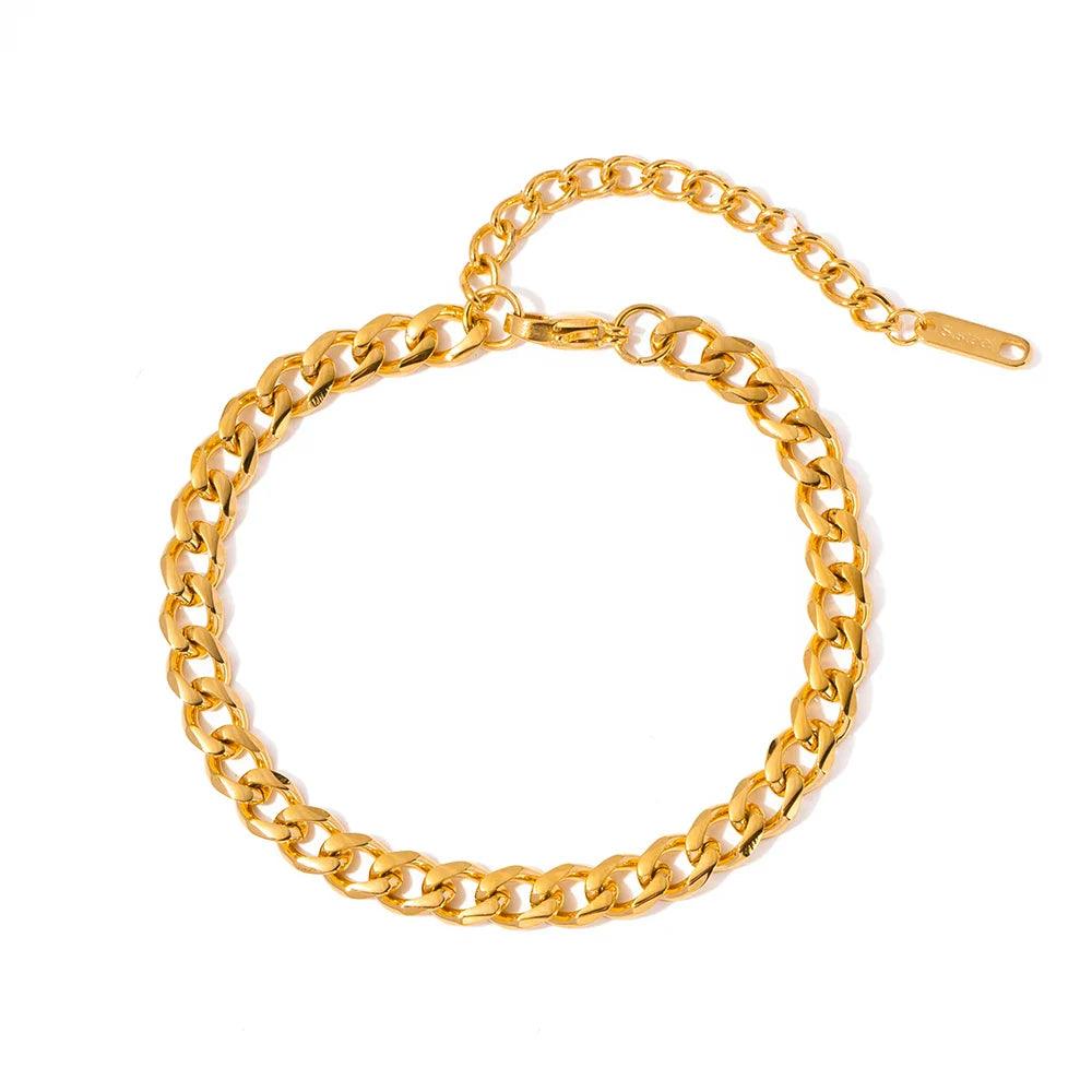Conjunto de Colar e Pulseira de Elos - Sundian - Sundian