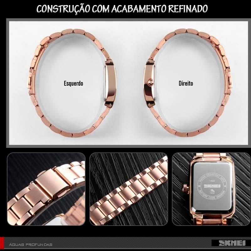 Relógio Feminino Skmei Meticuloso - Sundian - Sundian