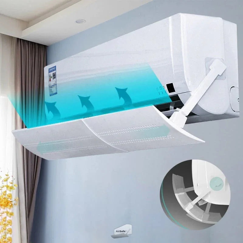 Deflector de aire acondicionado ajustable - Fácil de usar