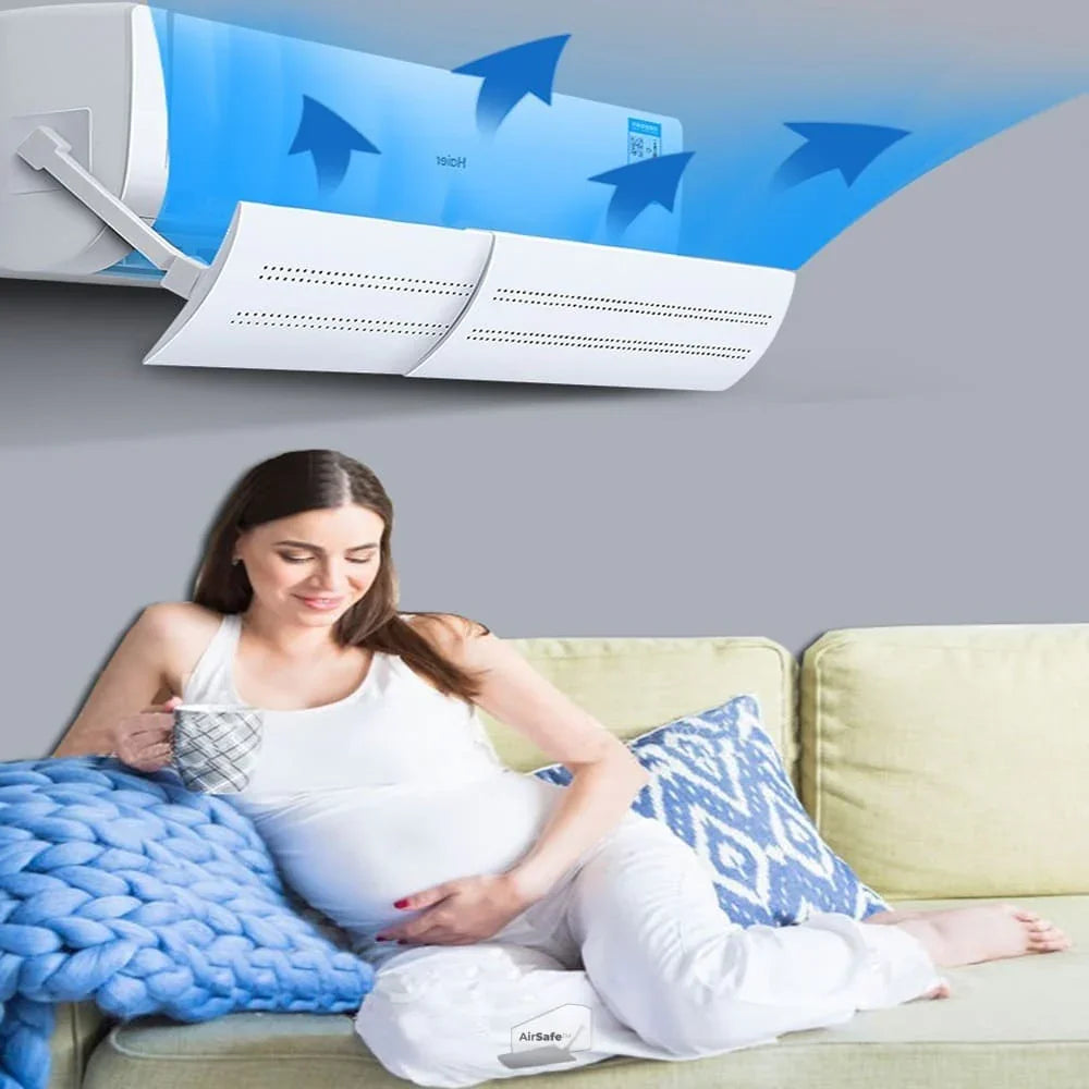 Deflector de aire acondicionado ajustable - Fácil de usar