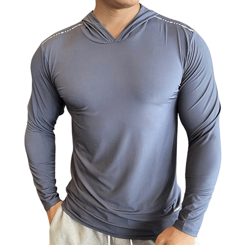 Camiseta Esportiva Masculina Com Capuz - Sundian - Sundian