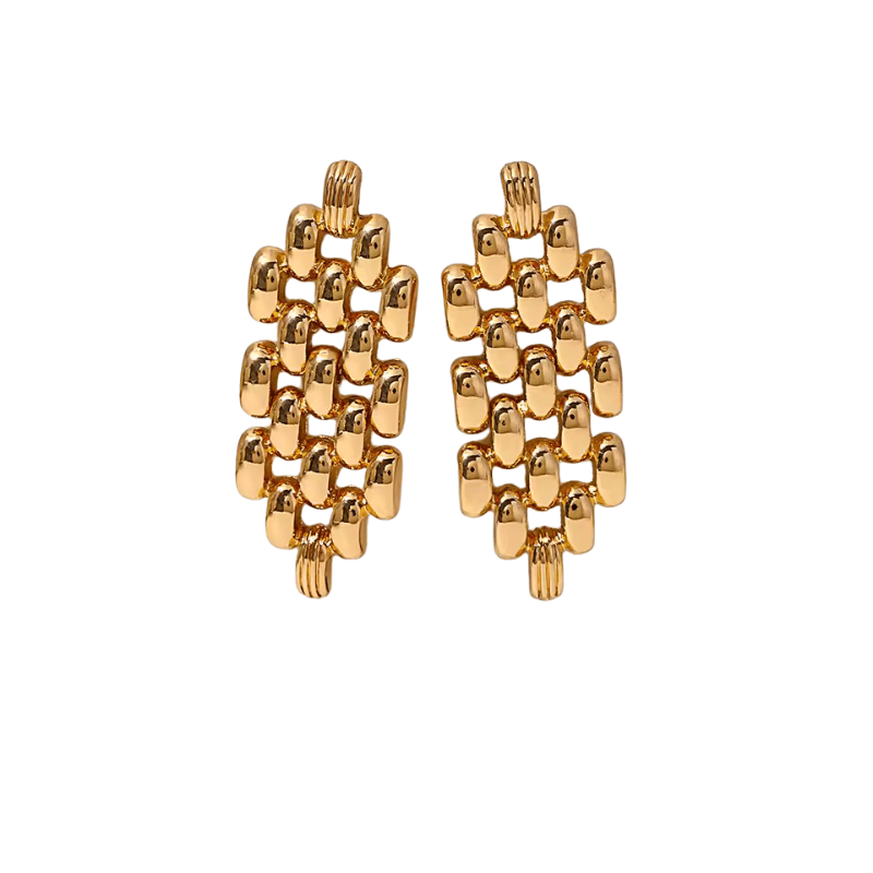 Brinco Cascata Banhado a Ouro 18k - Sundian - Sundian