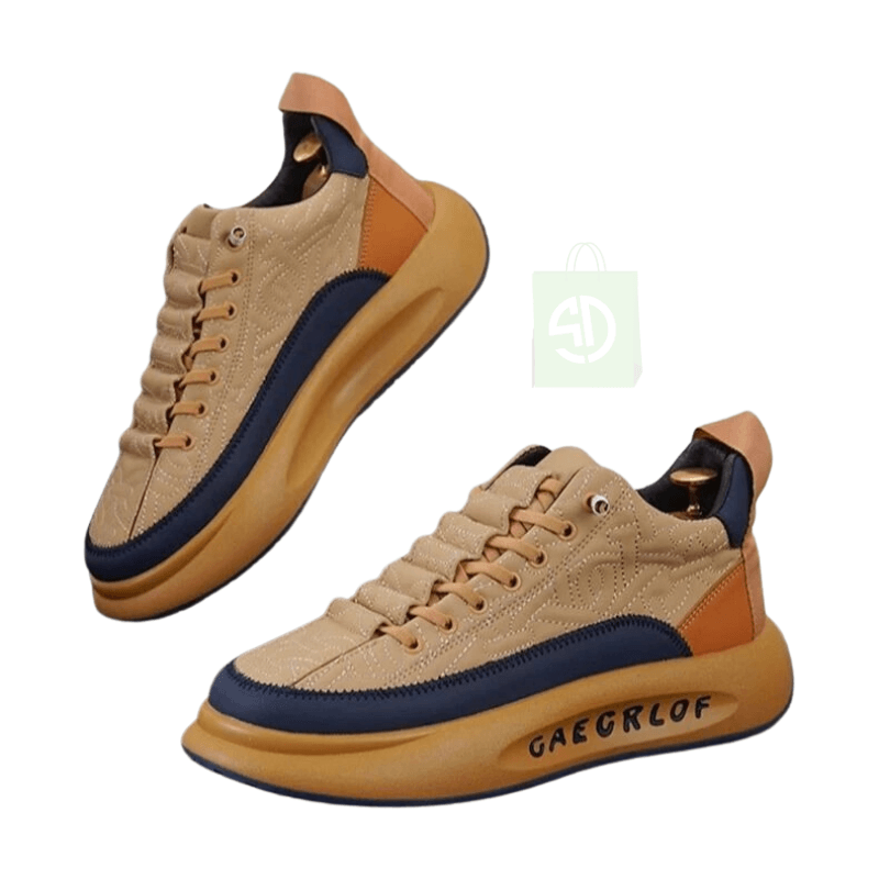 Tênis Masculino Casual de Couro ThunderFlex - Sundian - Sundian