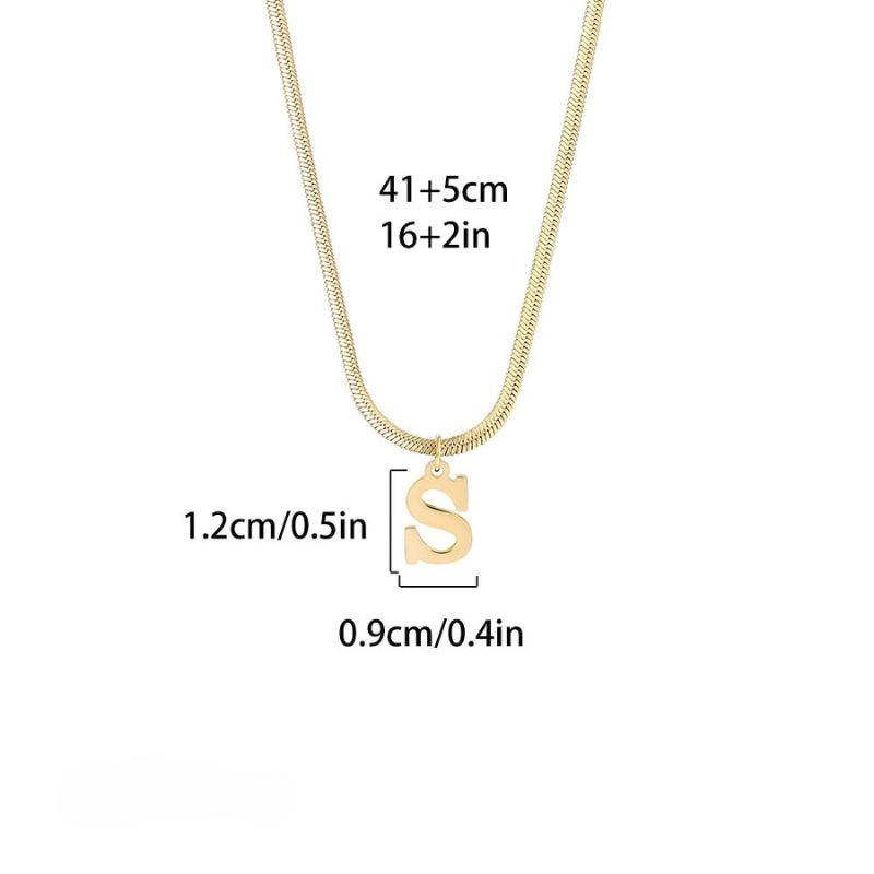 Colar com Pingente Inicial - Sundian - Sundian