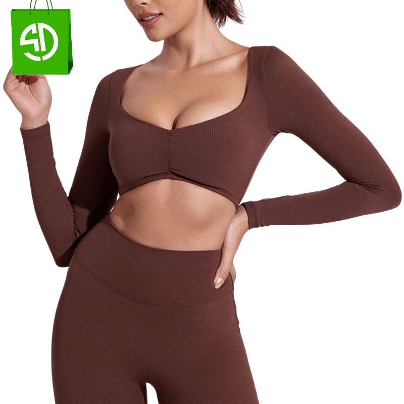 Top Fitness Feminino Manga Longa - Sundian - Sundian
