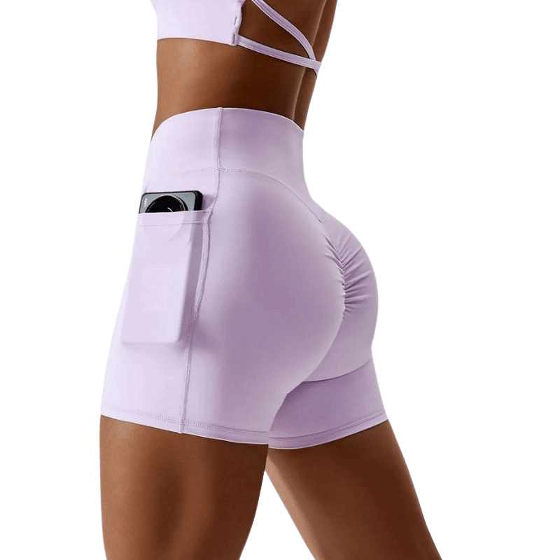 Shorts Fitness Feminino Com Bolso Zephyros - Sundian - Sundian