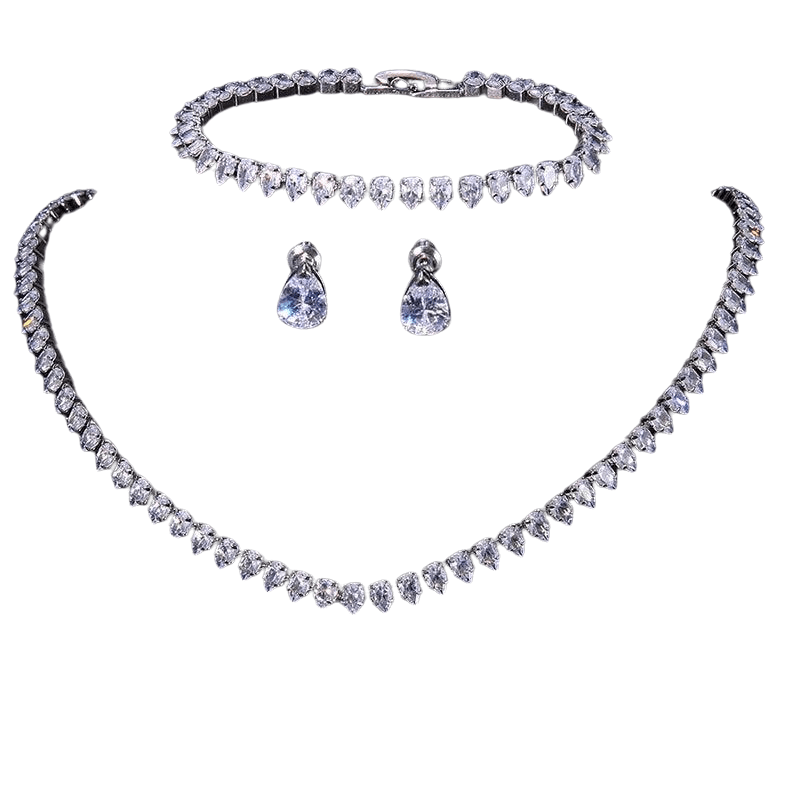 Conjunto Colar, Pulseira e Brinco Riviera - Sundian - Sundian