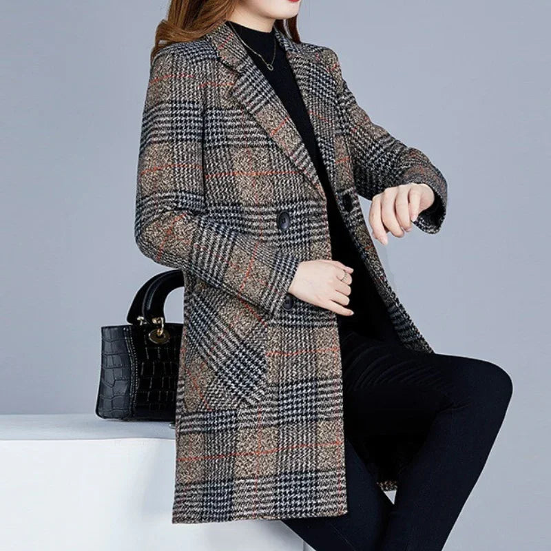 Sobretudo Elva – Design moderno com toque clássico