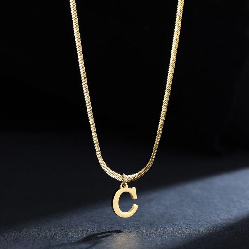 Colar com Pingente Inicial - Sundian - Sundian