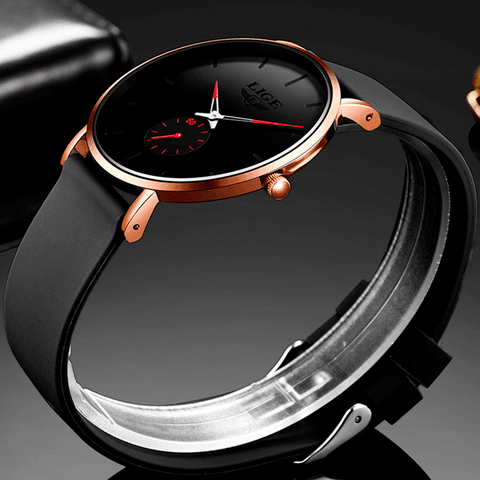 Relógio Minimalista Elegance Black - Sundian - Sundian