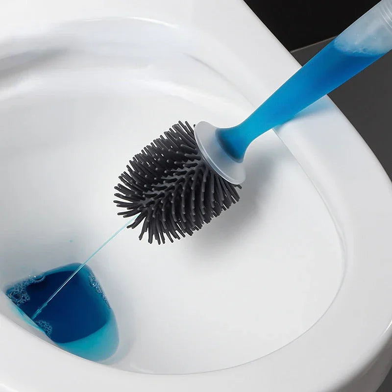 Toilet Cleaning Brush with Refillable Dispenser - SmartClean