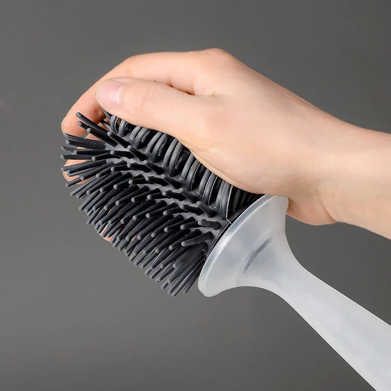 Toilet Cleaning Brush with Refillable Dispenser - SmartClean