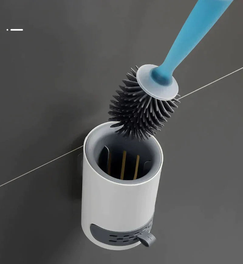 Toilet Cleaning Brush with Refillable Dispenser - SmartClean