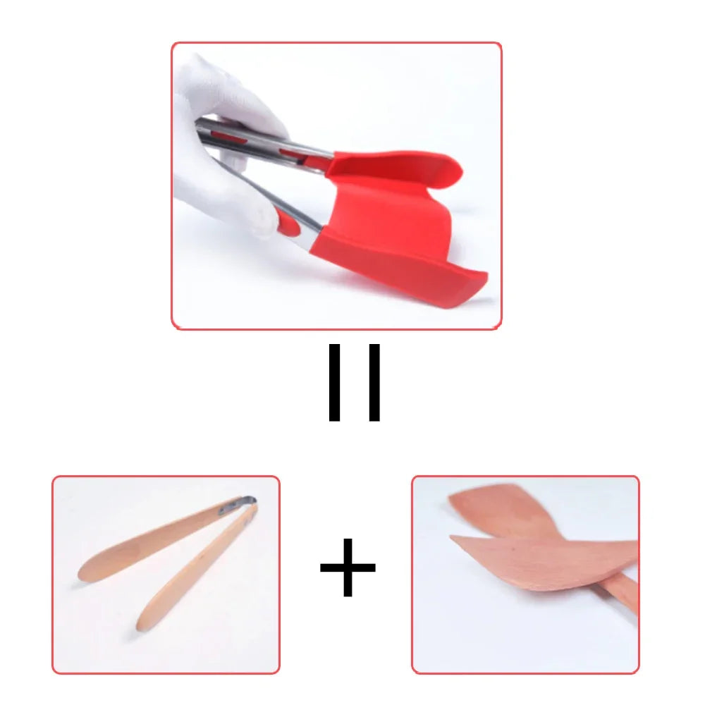 2-in-1 Magic Spatula - Premium Material