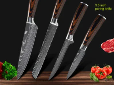 Cuchillo de chef forjado en acero de alta calidad