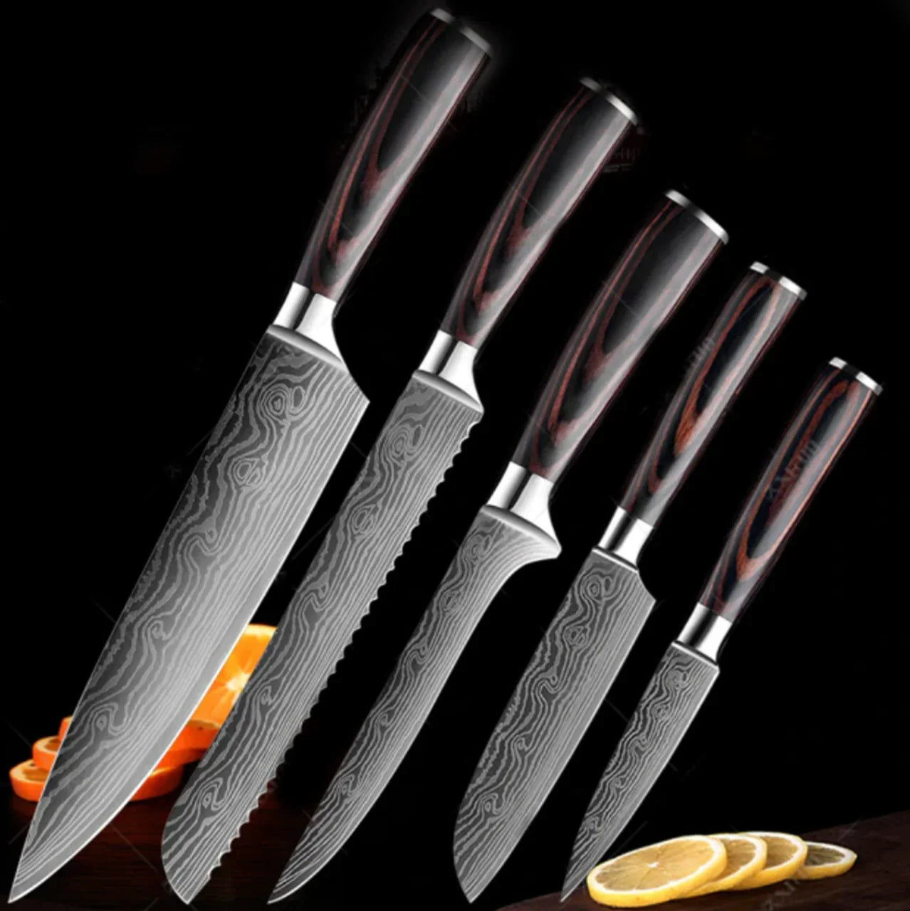 Cuchillo de chef forjado en acero de alta calidad