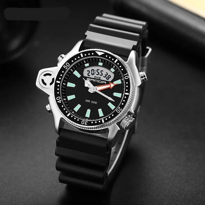 Reloj casual para hombre SHARK LAND 45: diseño moderno con un toque clásico