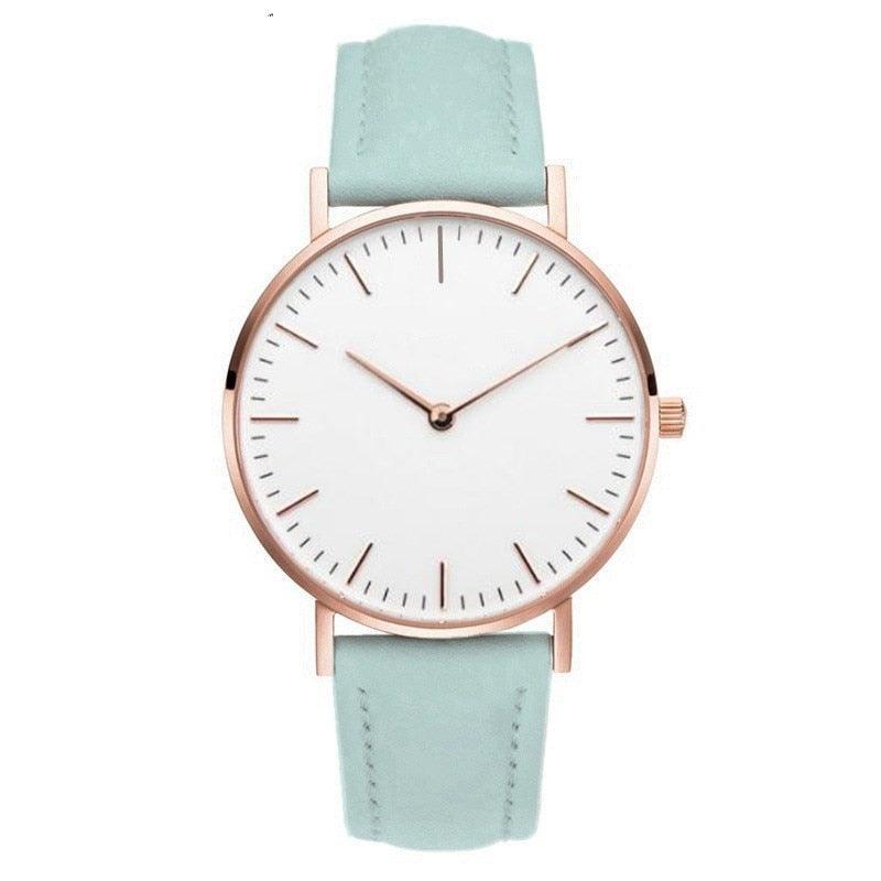 Relógio Feminino Couro Ultra Minimalista - Sundian - Sundian