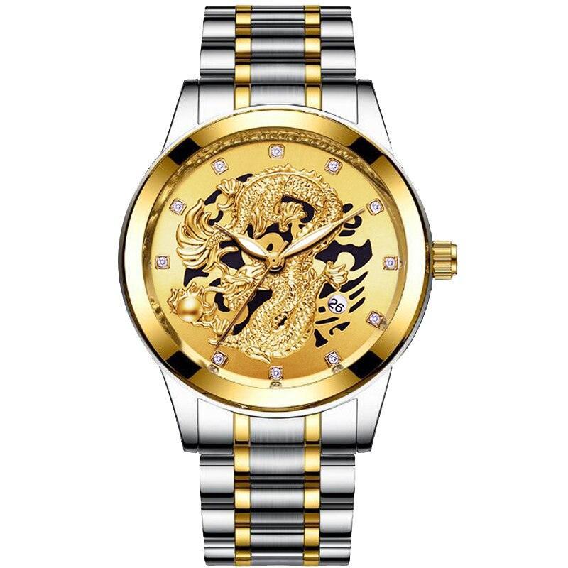 Relógio Dragon Gold - Sundian - Sundian