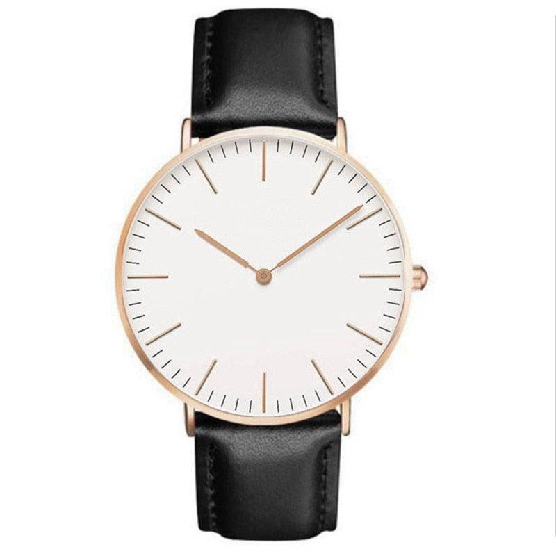 Relógio Feminino Couro Ultra Minimalista - Sundian - Sundian