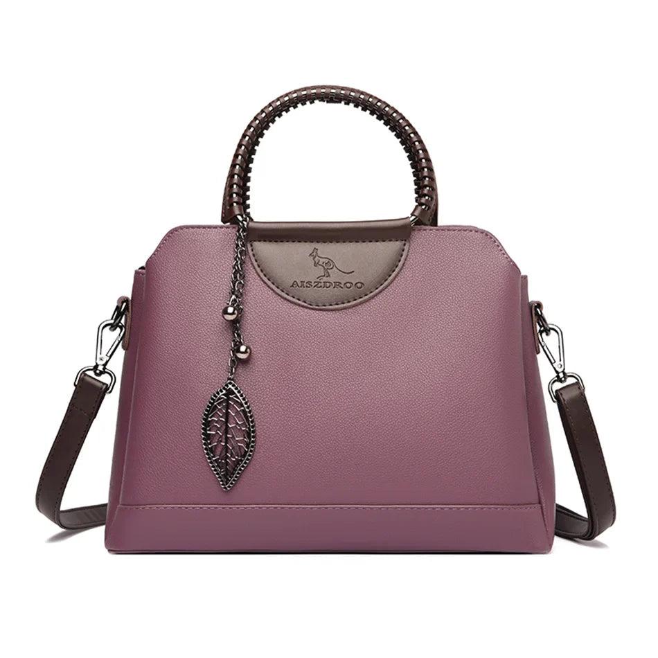 Bolsa Feminina de Couro Eva Classic - Sundian