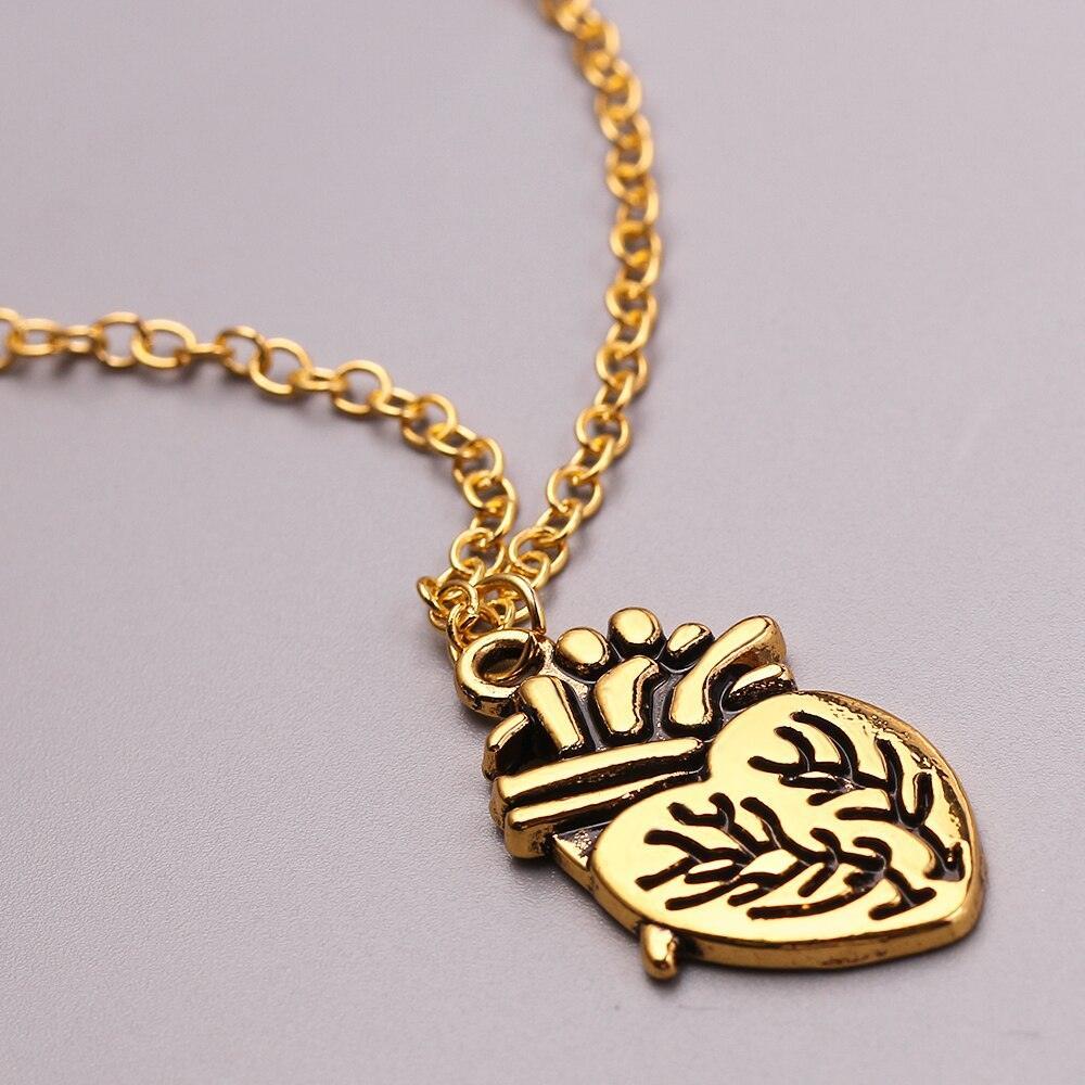 Conjunto de collar para parejas - Dos corazones